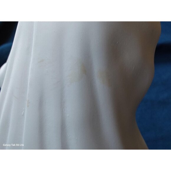 1980s Giftcraft ceramic Madonna Virgin Mary night light works table lamp pink - Picture 8 of 10